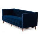 Furniture Line Octane Stationary Fabric Sofa Octane Sofa - Blue IMAGE 4