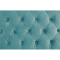  Furniture Line The German Cut Stationary Fabric Sofa Amsterdam Vivid Blue Sofa - Blue IMAGE 5