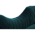  Furniture Line Venice Jewel Stationary Fabric Sofa Venice Jewel Sofa - Green IMAGE 3