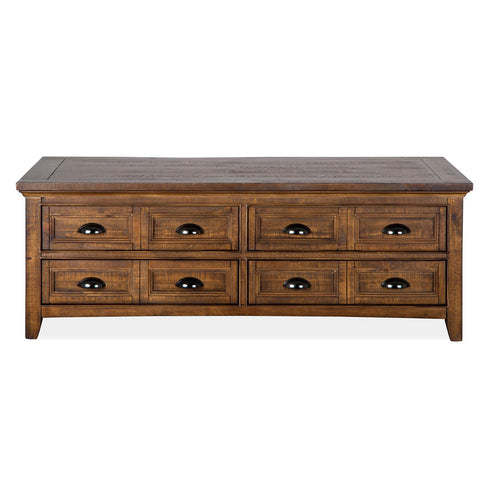  Magnussen Bay Creek T4398-50 Lift Top Storage Cocktail Table with Casters IMAGE 3