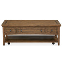 Magnussen Bay Creek T4398-43 Rectangular Cocktail Table with Casters IMAGE 2