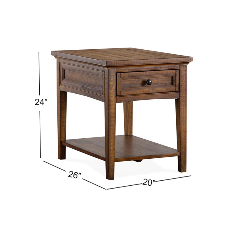 Magnussen Bay Creek T4398-03 Rectangular End Table IMAGE 10