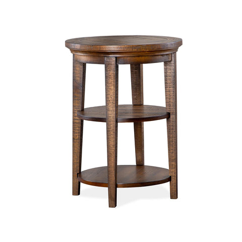  Magnussen Bay Creek T4398-35 Round Accent End Table IMAGE 1