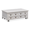  Magnussen Heron Cove T4400-50 Lift Top Storage Cocktail Table with Casters IMAGE 1