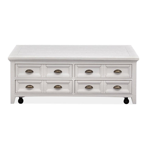  Magnussen Heron Cove T4400-50 Lift Top Storage Cocktail Table with Casters IMAGE 2