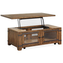 Magnussen Chesterfield T4717-50 Lift Top Storage Cocktail Table with Casters IMAGE 3