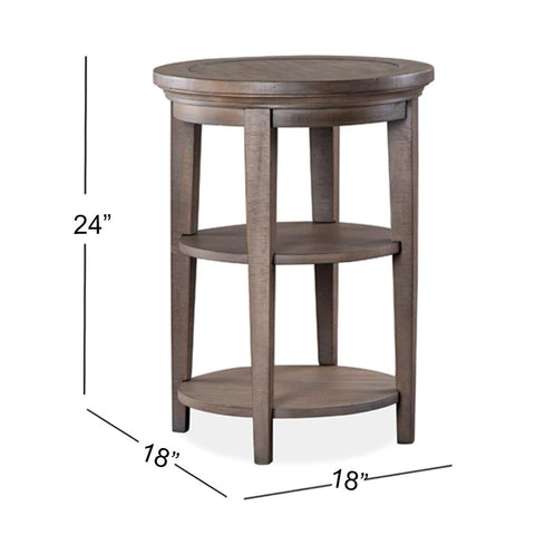  Magnussen Paxton Place T4805-35 Round Accent End Table IMAGE 4