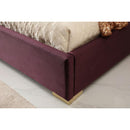 Furniture Line Italia City Queen Upholstered Bed Italia City Queen Bed IMAGE 4