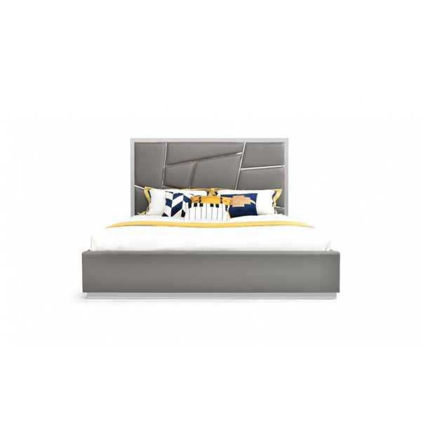 Furniture Line Groundhouse Queen Upholstered Bed Groundhouse Queen Bed IMAGE 1