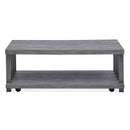 Magnussen Eldridge T4917-43 Rectangular Cocktail Table with Casters IMAGE 2