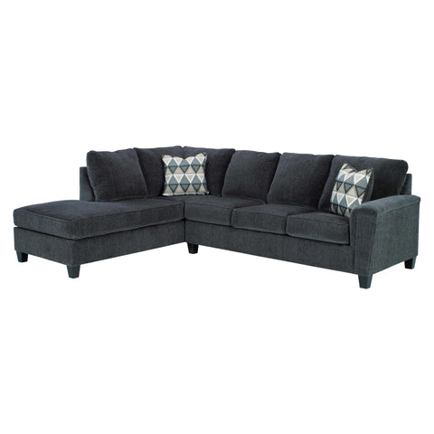  Signature Design by Ashley Abinger 83905S3 2 pc Sleeper Sectional with Chaise IMAGE 1