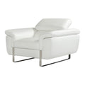  VIG Furniture David Ferarri Highline Italian 71503 Chair - Snow White IMAGE 1