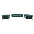  VIG Furniture Divani Casa Sheila 77575 Loveseat - Emerald Green IMAGE 4