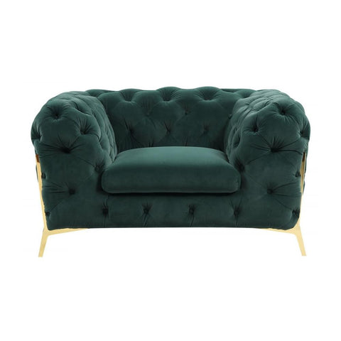  VIG Furniture Divani Casa Sheila 77575 Chair - Emerald Green IMAGE 1