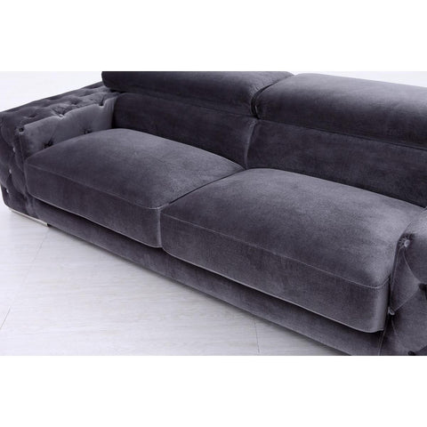  VIG Furniture Divani Casa Trisha 74334 Sofa - Grey IMAGE 4