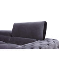  VIG Furniture Divani Casa Trisha 74334 Loveseat - Grey IMAGE 4