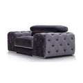  VIG Furniture Divani Casa Trisha 74334 Chair - Grey IMAGE 1