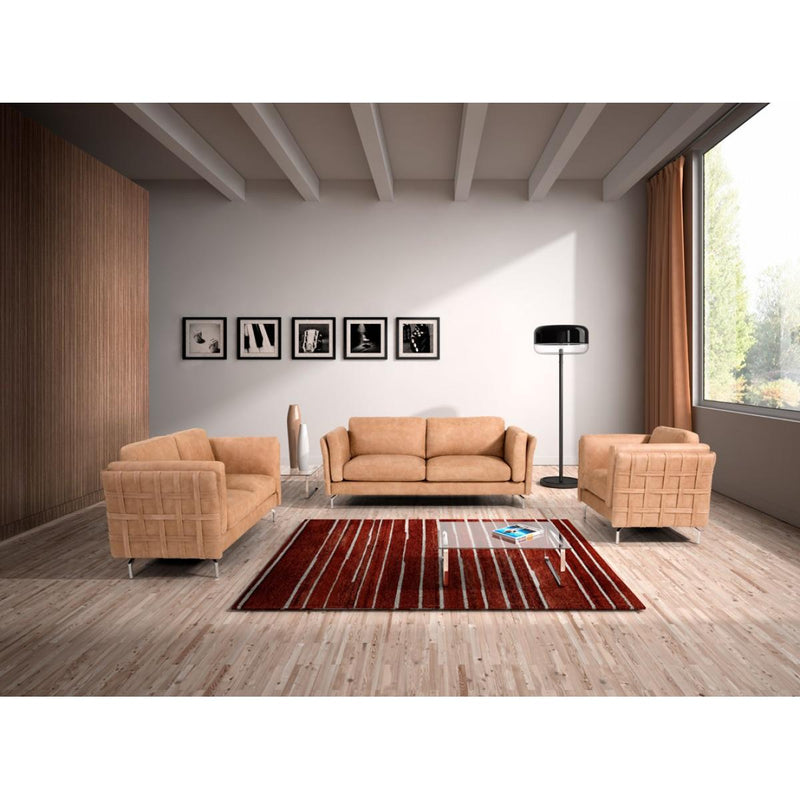 VIG Furniture Estro Salotti Jenny Stationary Leather Loveseat Estro Salotti Jenny 70634 Loveseat - Africa Terra Cat IMAGE 5