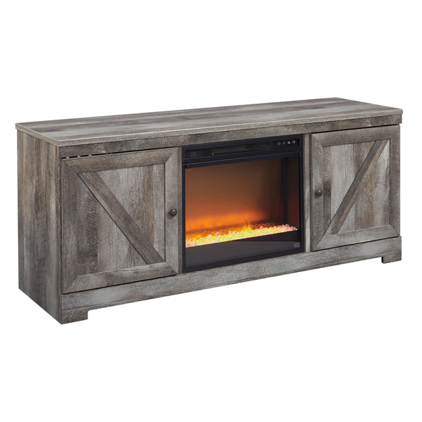  Signature Design by Ashley Wynnlow W440W4 63" TV Stand with Electric Fireplace IMAGE 1