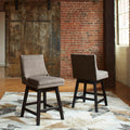  Signature Design by Ashley Tallenger D380-424 Upholstered Swivel Barstool IMAGE 4