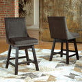  Signature Design by Ashley Tallenger D380-624 Upholstered Swivel Barstool IMAGE 4