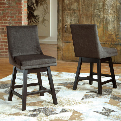  Signature Design by Ashley Tallenger D380-624 Upholstered Swivel Barstool IMAGE 4