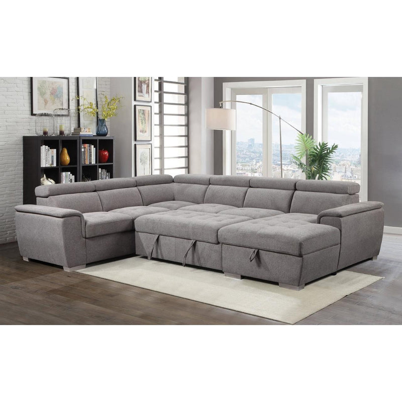 Furniture Line Jennifer Fabric 2 pc Sectional Jennifer 2 pc Sectional IMAGE 1