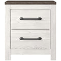  Signature Design by Ashley Gerridan B1190-92 Two Drawer Night Stand IMAGE 2