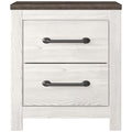  Signature Design by Ashley Gerridan B1190-92 Two Drawer Night Stand IMAGE 2