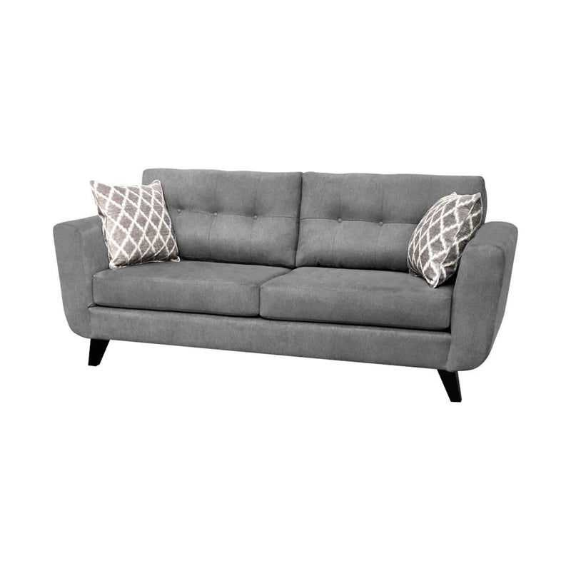 Elite Sofa Designs Tilbury Stationary Fabric Sofa Tilbury Sofa - Teamwork Aluminium IMAGE 2