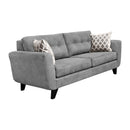 Elite Sofa Designs Tilbury Stationary Fabric Sofa Tilbury Sofa - Teamwork Aluminium IMAGE 3