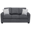  Elite Sofa Designs Havana Stationary Fabric Sofa Havana Sofa - Everglade Charcoal IMAGE 1