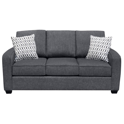  Elite Sofa Designs Havana Stationary Fabric Sofa Havana Sofa - Everglade Charcoal IMAGE 1