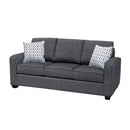 Elite Sofa Designs Havana Stationary Fabric Sofa Havana Sofa - Everglade Charcoal IMAGE 2