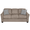  Elite Sofa Designs Douglas Stationary Fabric Sofa Douglas Sofa - Nusilk Buckskin IMAGE 1