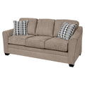  Elite Sofa Designs Douglas Stationary Fabric Sofa Douglas Sofa - Nusilk Buckskin IMAGE 2