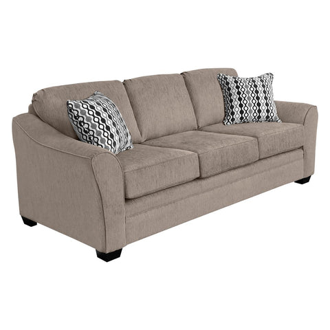  Elite Sofa Designs Douglas Stationary Fabric Sofa Douglas Sofa - Nusilk Buckskin IMAGE 3