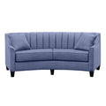  Elite Sofa Designs Chanel Stationary Fabric Sofa Chanel Sofa - Teamwork Cobalt IMAGE 1