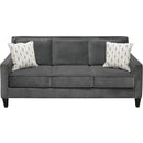 Elite Sofa Designs Bellevue Stationary Fabric Sofa Bellevue Sofa - Oakley Charcoal IMAGE 1