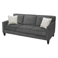  Elite Sofa Designs Bellevue Stationary Fabric Sofa Bellevue Sofa - Oakley Charcoal IMAGE 2