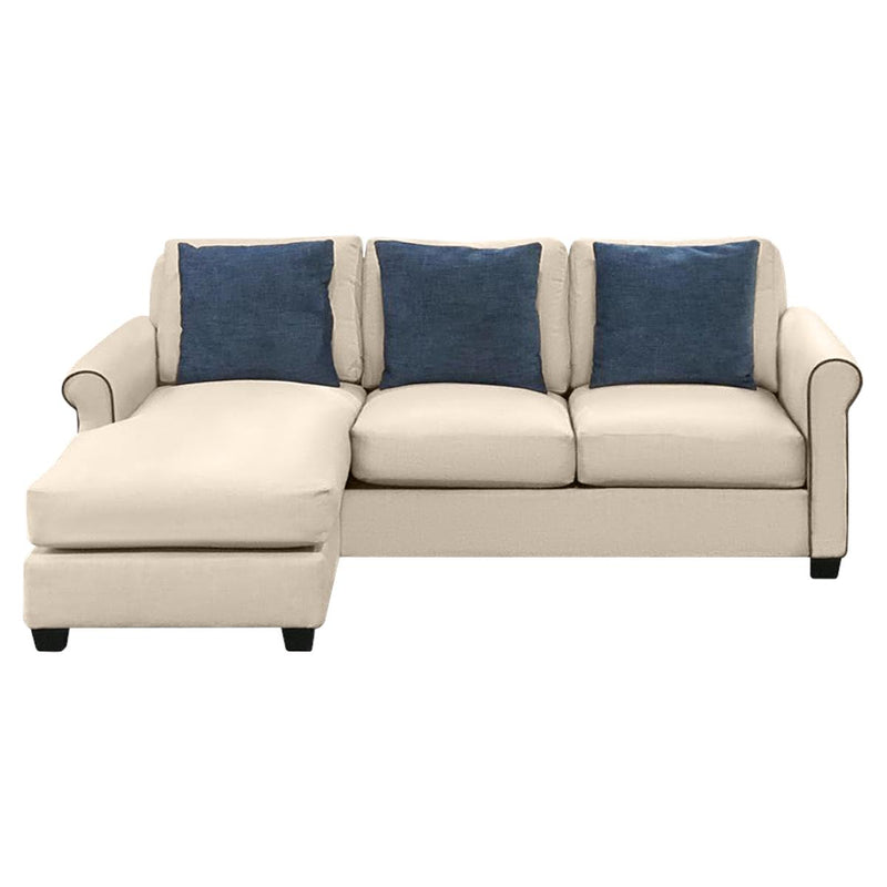 Elite Sofa Designs Gene Fabric 2 pc Sectional Gene 2 pc Sectional IMAGE 1