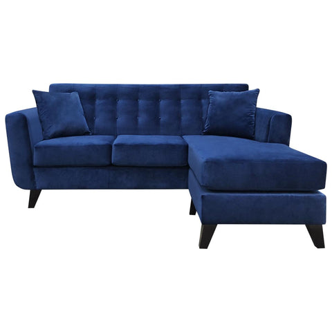  Elite Sofa Designs Kitsilano Fabric 2 pc Sectional Kitsilano 2 pc Sectional - Keywest Navy IMAGE 1