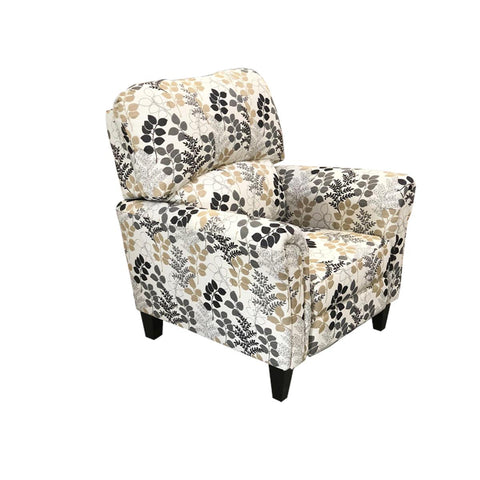  Elite Sofa Designs Aria Fabric Recliner Aria Recliner - Canella Platinum IMAGE 3