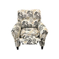  Elite Sofa Designs Aria Fabric Recliner Aria Recliner - Canella Platinum IMAGE 5