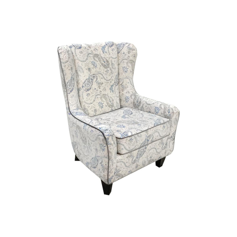 Elite Sofa Designs Cali Stationary Fabric Chair Cali Chair - Namaste Bluewater IMAGE 2