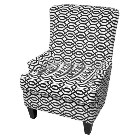  Elite Sofa Designs Felix Stationary Fabric Chair Felix Chair - Naxos Navy IMAGE 2