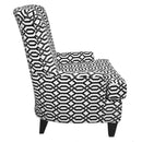 Elite Sofa Designs Felix Stationary Fabric Chair Felix Chair - Naxos Navy IMAGE 4