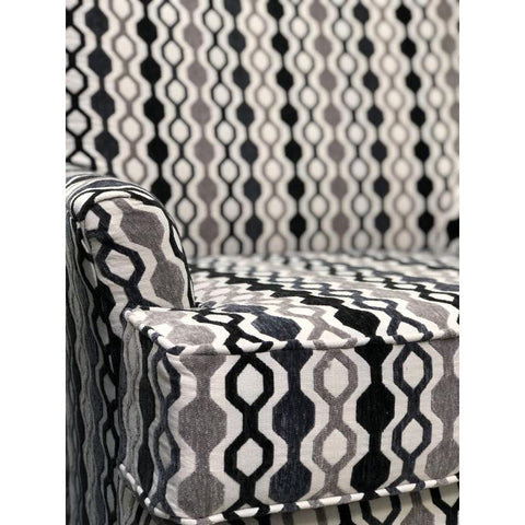  Elite Sofa Designs Felix Stationary Fabric Chair Felix Chair - Naxos Navy IMAGE 5