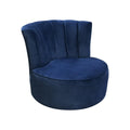 Elite Sofa Designs Marlo Swivel Fabric Chair Marlo Swivel Chair - Franklin Midnight IMAGE 1
