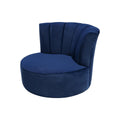  Elite Sofa Designs Marlo Swivel Fabric Chair Marlo Swivel Chair - Franklin Midnight IMAGE 2